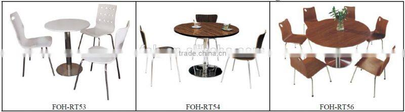 food hall furniture table and chair (FOH-RT47)
