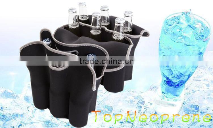Neoprene Cooler Bag for 6 Pack Tote Carrier,beer cooler bag