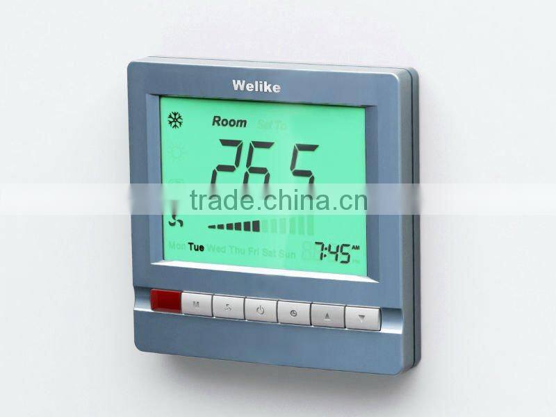Available plastic case for room thermostat