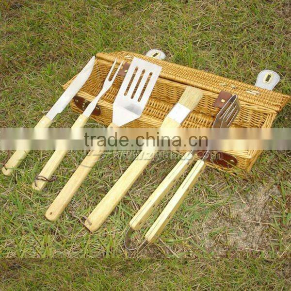 2012 Newest Willow Pink Picnic Basket For Two Persons