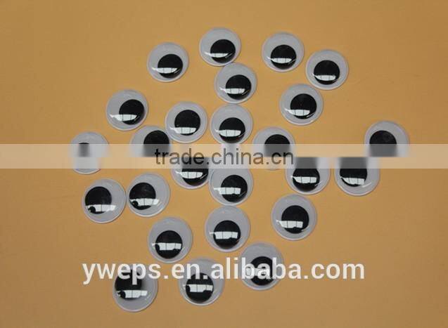 High quality PVC dolls moving eyes/plastic goggle eyes for sale/googly eyes