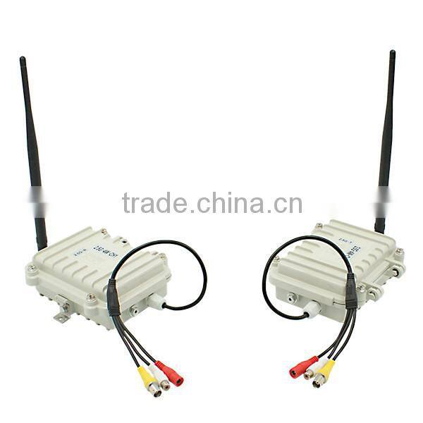 Best price 2.4GHz 4W waterproof wireless audio video sender transmitter & receiver 2.4GHz-1804