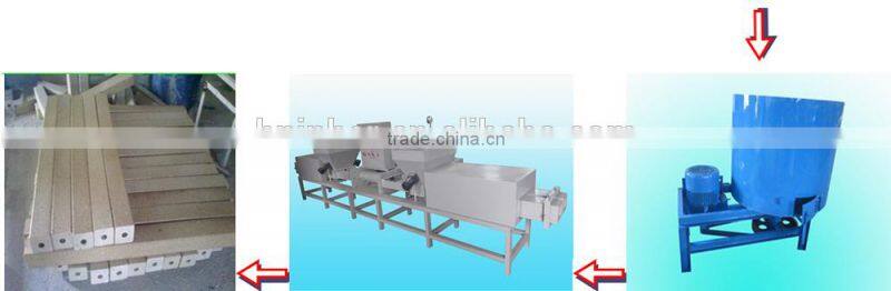 Sell wood sawdust block machine used for wood pallet