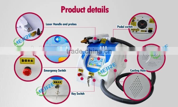 Professional mini laser tattoo removal machine