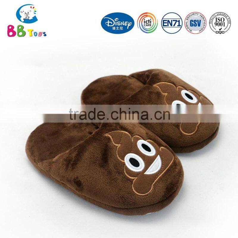 Wholesale Excellent Quality Low Price Plush Spiral Shape Slippers