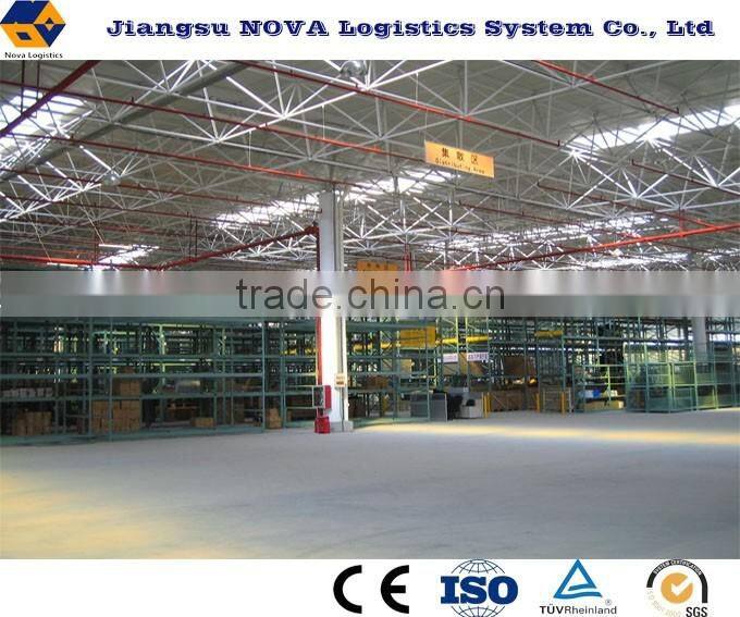 Cold storage selective adjustable double deep pallet racking system from NOVA