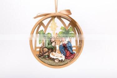Shadow Box Christmas Nativity Holy Family Figurines