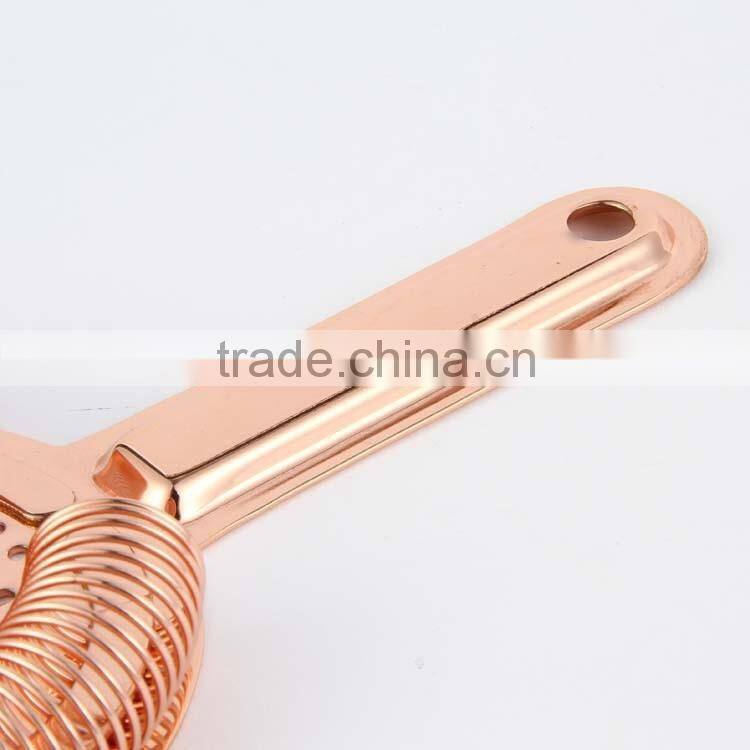 Stainless steel copper plated cocktail bar tools