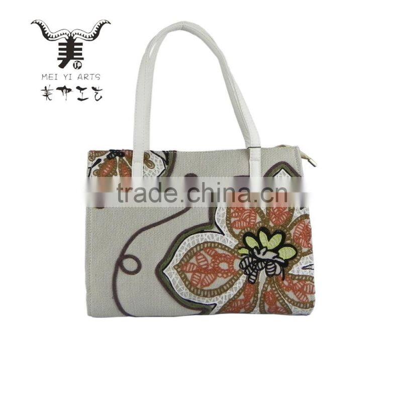 2016 New Embroiedery Tote Bag for Women