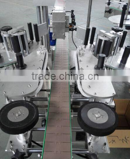 high quality automatic Flat bottle labeling machine for cosmetics