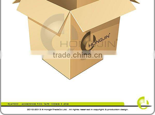 Solvent Based Acrylic Aluminium Foil Tape 100mm x 45m