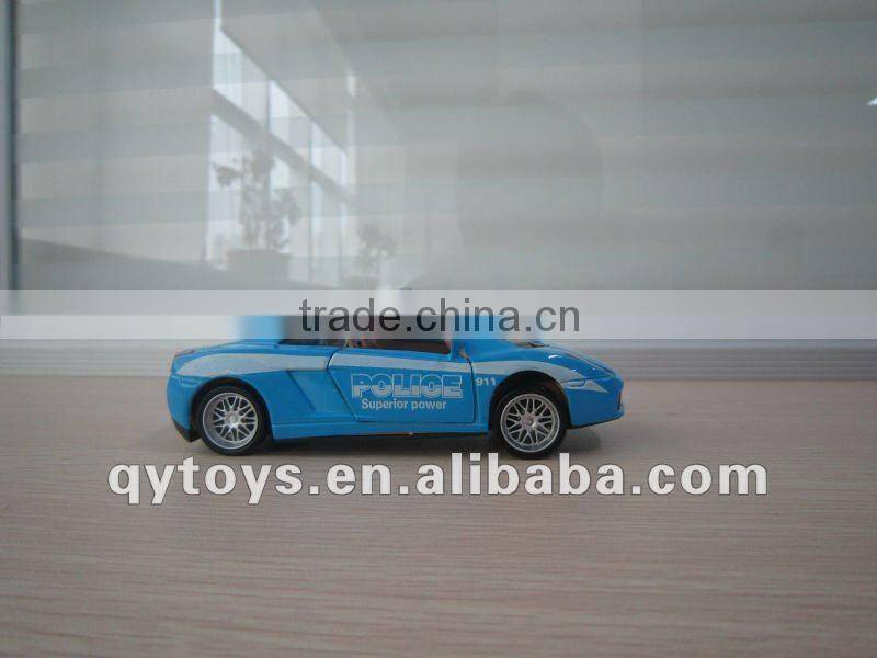 CLASSICAL Police car 1:32 Diecast Pull Back Police Car Toys