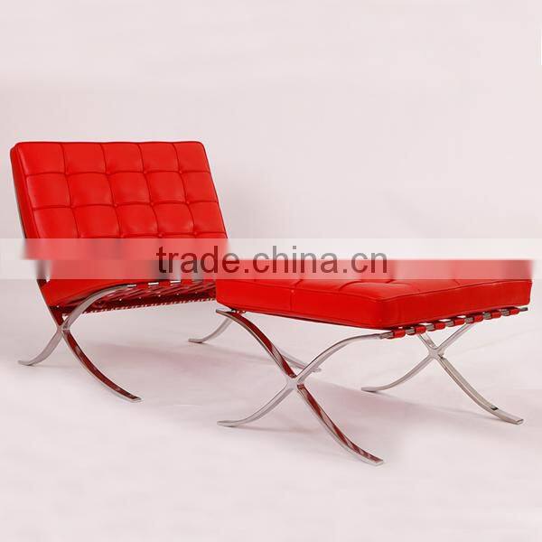 Livingroom furniture design replica knoll barcelona chair