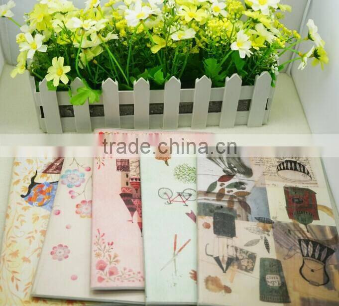 customized printable clear pvc notebook cover