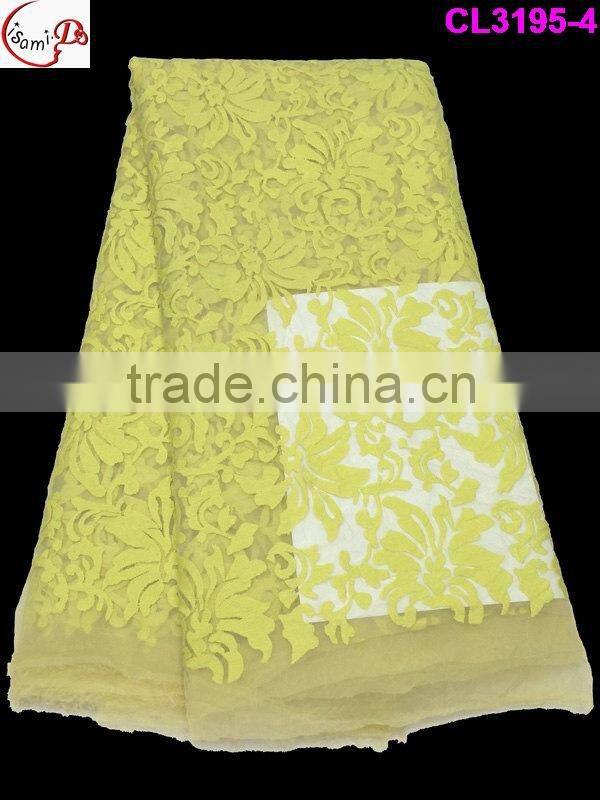 CL3195-3 red Beautiful New arrival Gorgeous Organza lace lace fabric