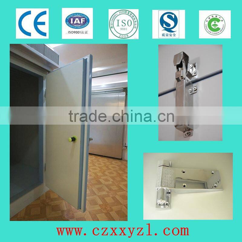 Cold room double swing door with pu panel