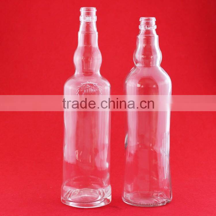 Napoleonesy brandy bottles GOOD quality super flintli wine bottles whiskey glass 700ml bottle