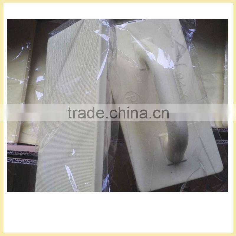 Hot selling in Middle East market yellow PU trowel 14*28cm