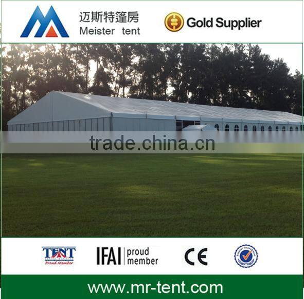 PVC coated fabric event tent with decorations for over 800 people