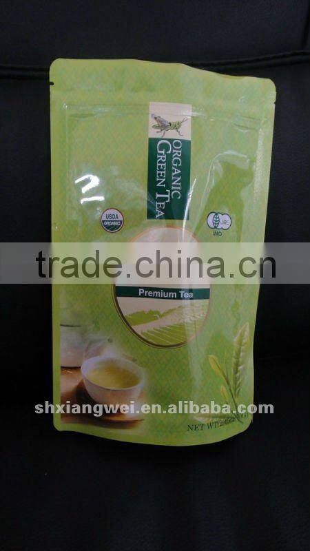 stand up zip lock silver aluminium foil laminate pouches for snacks