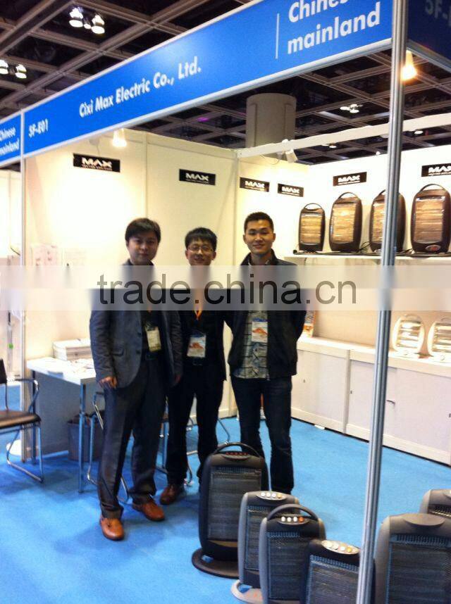 1600W tip-over switch halogen heater