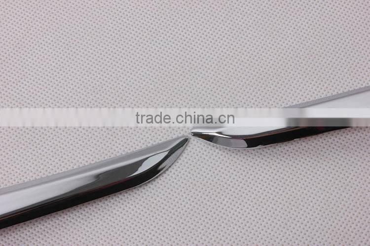 GRAND CHEROKEE 2014 HEAD LAMP RIM HEADLIGHT COVER 14 JEEP ACCESSORIES ABS CHROME