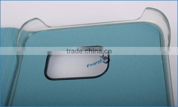 For samsung galaxy s6 case leather case for samsung s6, protective case for samsung galaxy S6