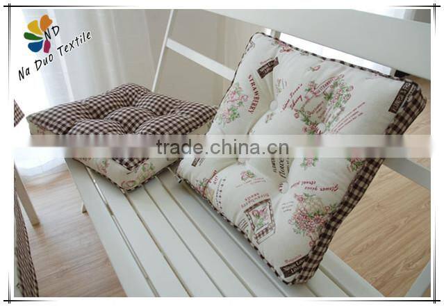 Linen with Cotton Window Seat Cushions