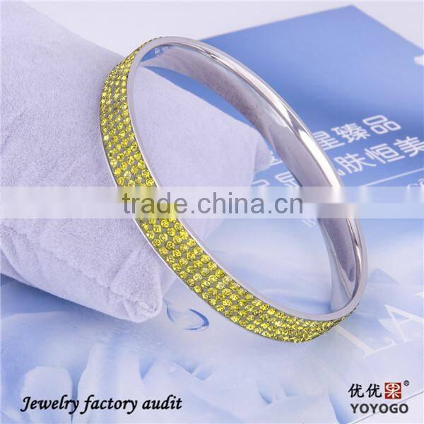 2014 Stainless Steel Jewelry Metal Spring Women Bracelet