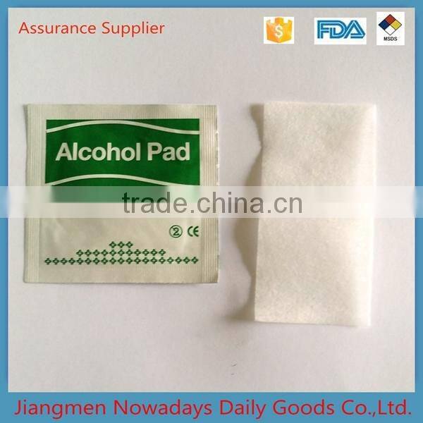 Wholesale 70% isopropyl alcohol cleaning swab