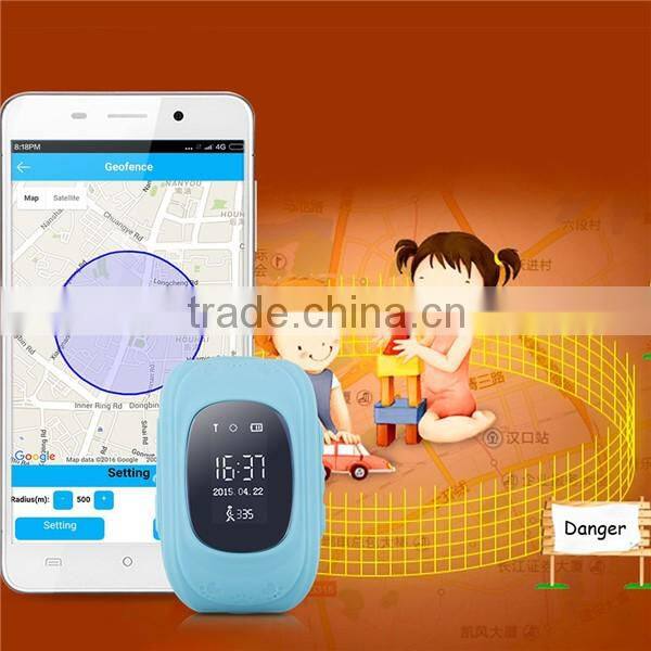 GPS Positioning SOS Alarm Remote Monitoring q50 kids gps Smart Watch