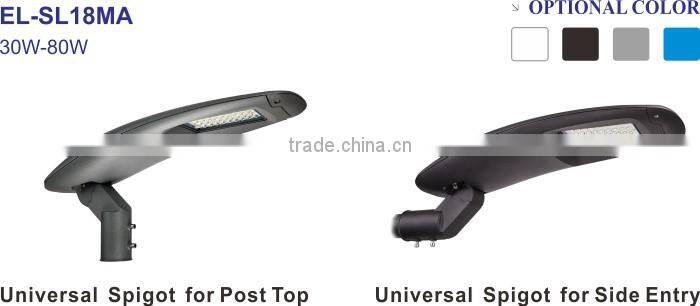 Top quality 30W 60W 90W 120W 150W LED Street Lighting 5 year warranty post-top led light fixture