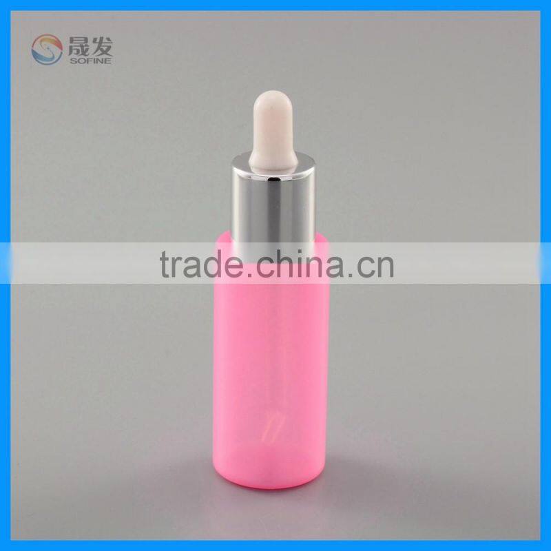 2016 50ml colored dropper bottles with childproof dropper