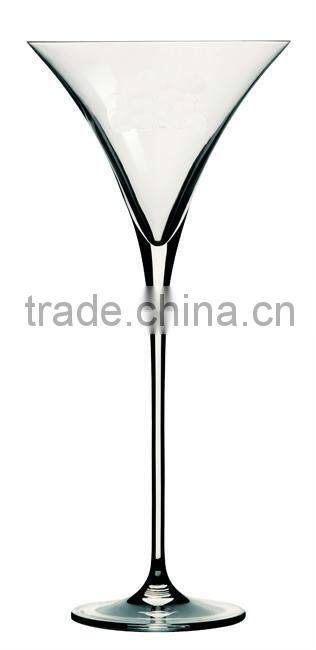 Complete crystal goblet