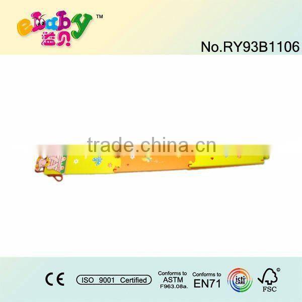 wooden growth chart for decoration