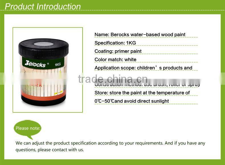 Liquid water based wood primer