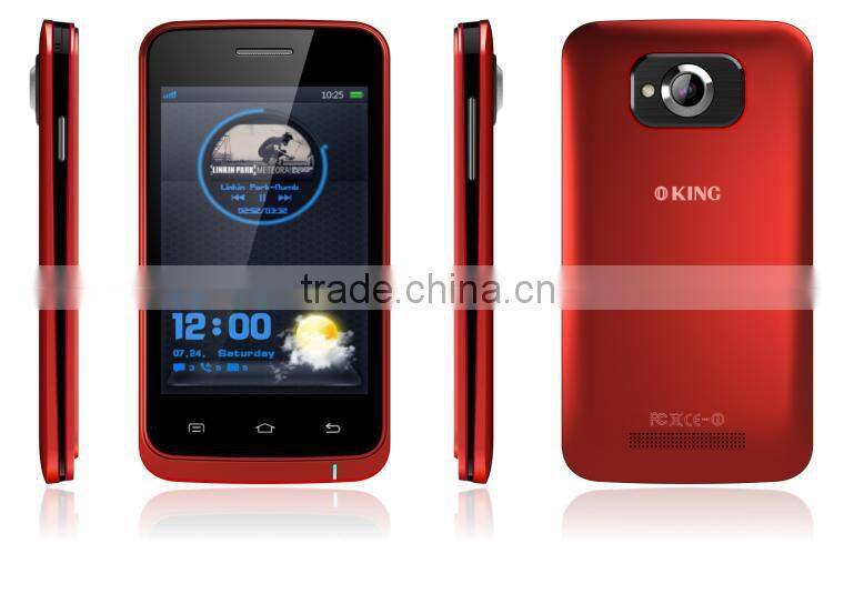 3.65'' Capacitive TP Feature Mobile Phone with JAVA, Build-in Dual SIM Feature Mobile