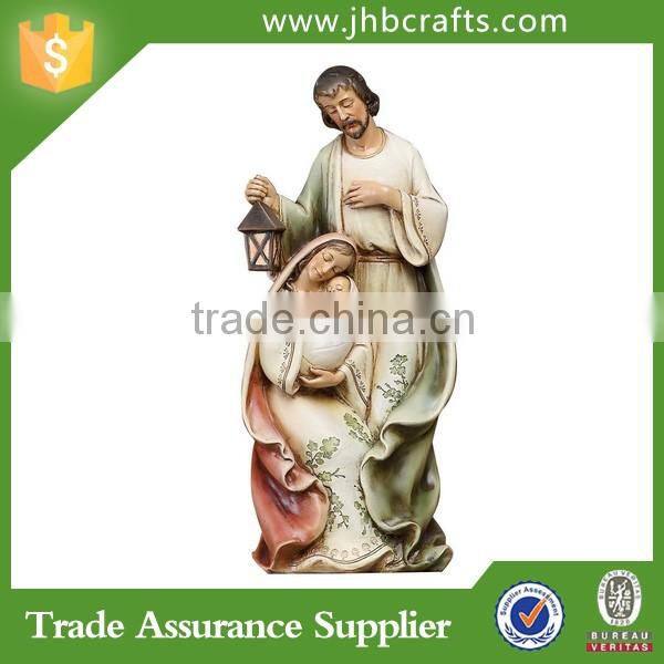 Wholesale Holy Family Resin Religion Statues