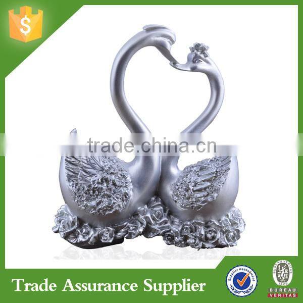 Fashion Resin Swan Decoration Wedding Gift