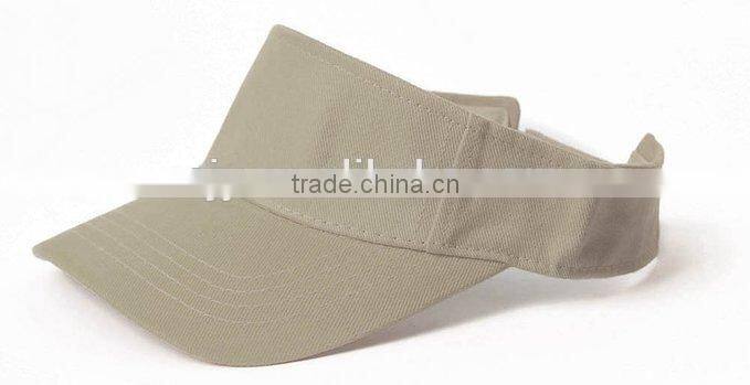 Fashion designer plain funny sun visor golf hat