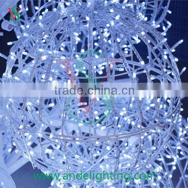 2016 Christmas tree light LED 3D motif light Ball cone tree light