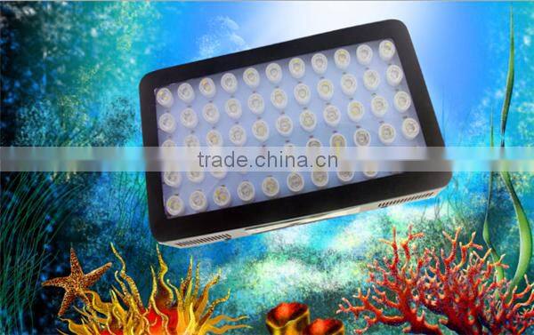 Dimmable led aquarium light 165w full spcetrum aquarium lights for saltwater reef tank