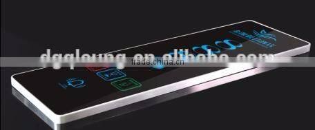 House Number Electronic Doorplate F1 with Touch Control for Five Star Hotel Touch Door Bell System