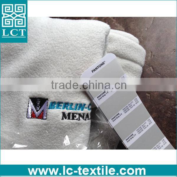 Best Buy custom embroidery good thickness promotional polar fleece vest with two pockets