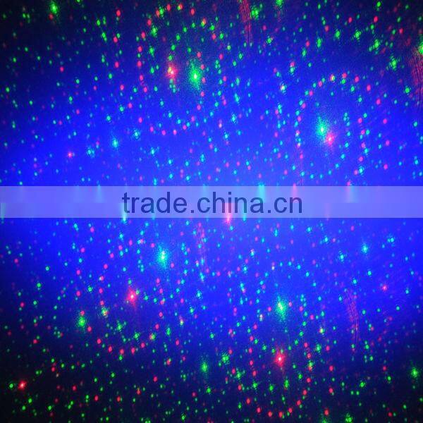 Mini laser lights with LED background Sound activated