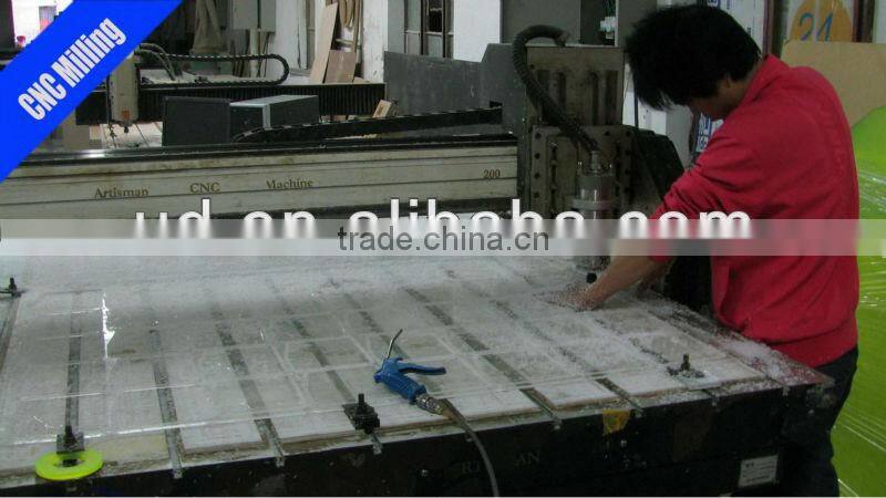 acrylic floor permanent display stand