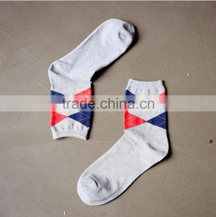 Grid business men socks wholesale
