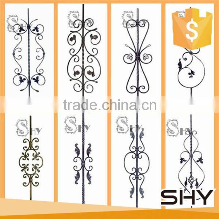Exterior Prefab Wrought Iron Window Railing