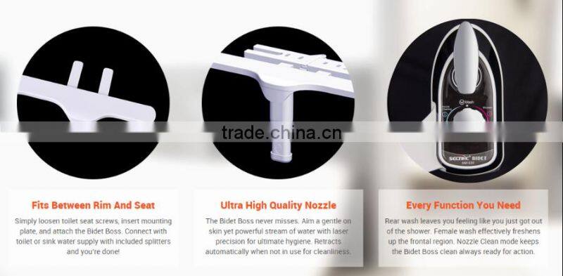 J1006 ABS bidet attachment