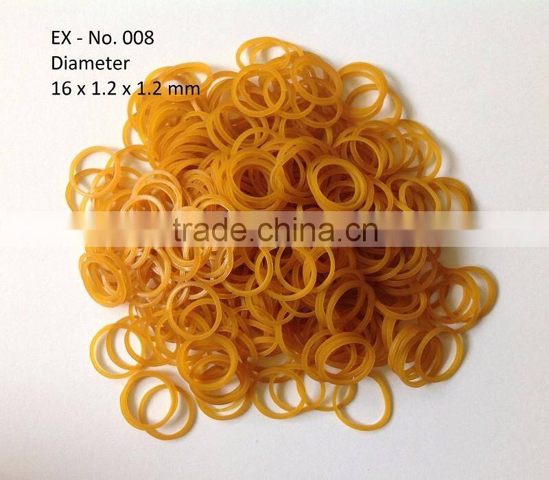 25mm - 45mm TOP sale factory price yellow rubber band